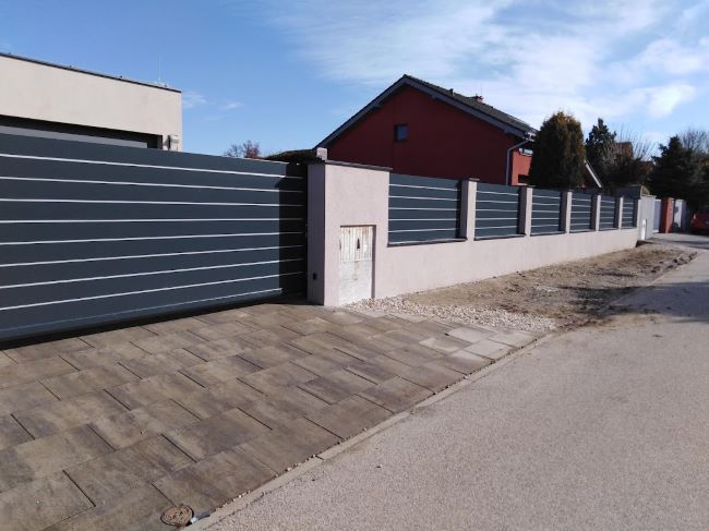 Samonosná hliníková brána verzia Wien Nitra